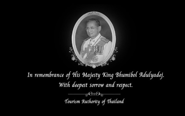 タイの故プミポン国王のお葬式に伴う注意事項について